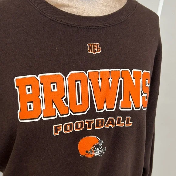 Vintage 2006 NFL - Cleveland Browns Crew Neck Sweatshirt Size XL